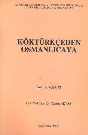 Köktürkçeden Osmanlıcaya